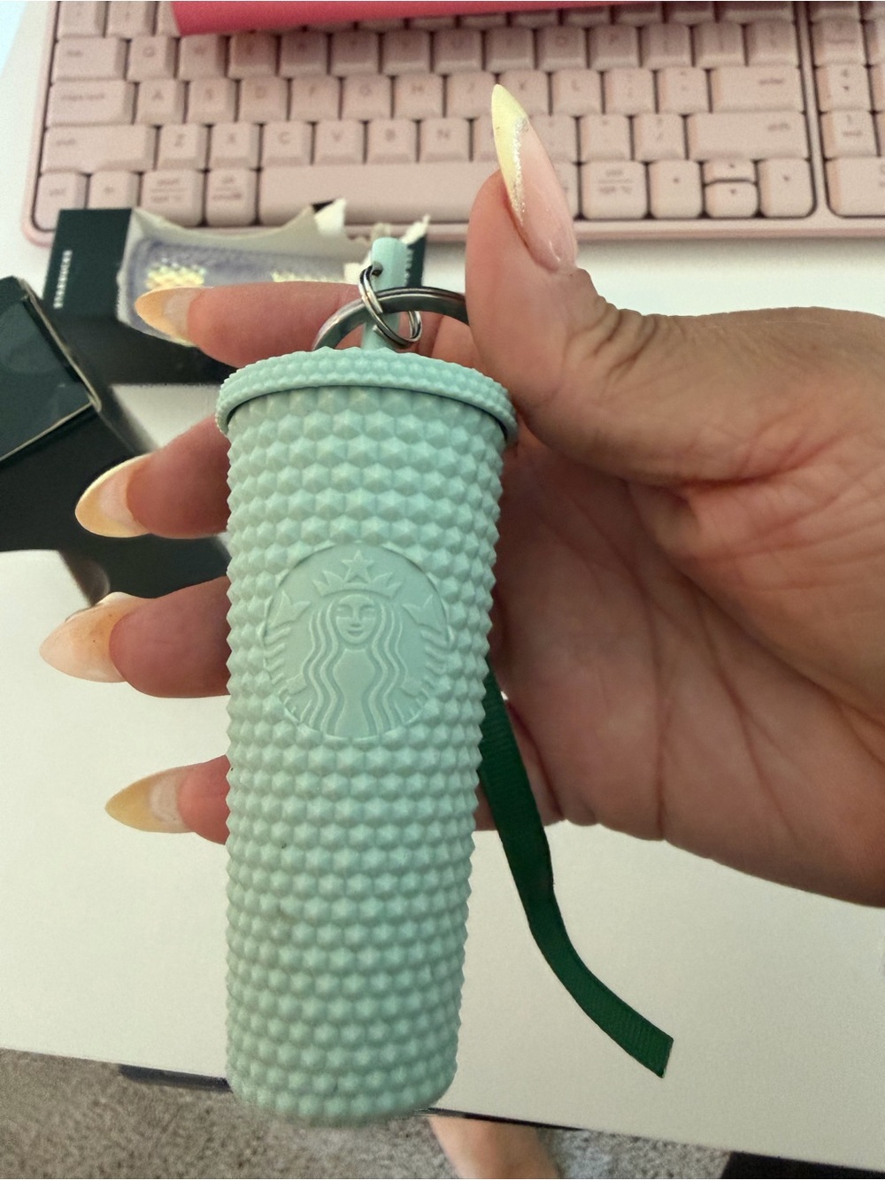 Starbucks Iridescent Lavender Studded Mini Tumbler